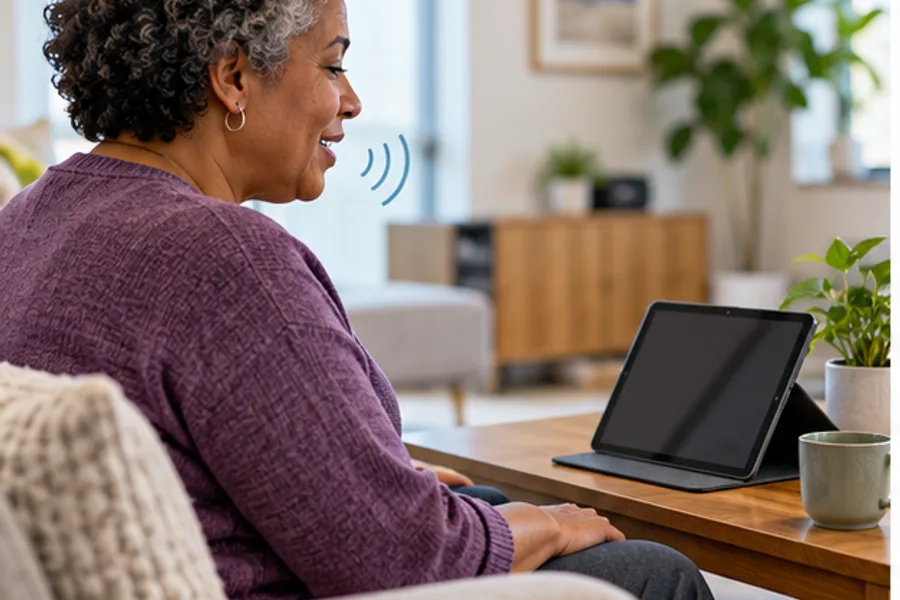 Editorial illustration for Assistive Tech & Accessible Living